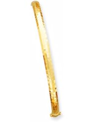 14k 2/16 Fancy Hammered Hinged Bangle Bracelet