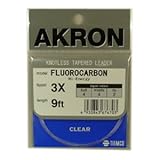 ティムコ(TIEMCO) AKRON フロロリーダー ハイエナジー 12FT 2X クリア 12フィート 2X