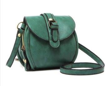 Double Zipper Women Hot Sale Evening Bags Small Shoulder Bags Mini Messenger Bags Fashion Pu Leather Bags (green)