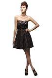 Wedding & Events Strapless Short/Mini Sleeveless Lace A-line Evening Gowns 2012