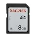 SanDisk 8 GB Class 2 SDHC Flash Memory Card SDSDB-8192 (Bulk Packaging)
