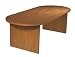 Race Track Oval Table with Modesty Panel