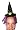www.hexenhut.com - Leuchtender Hexenhut Haarreife Blinky mit Halloweenmelodie