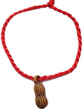 Chinese Red Classic Red Rope Bracelet Peanut Pendants Early Birth