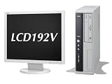 NEC　Mate タイプML (Corei3-550/2GB/160GB/DVDマルチ/OF無/Win7/3年パーツ保証)　PC-MK32LLZC1EJB＋NEC 19型液晶ディスプレイ(白)　LCD192V モニターセットモデル