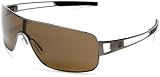 TAG Heuer Speedway 231-202 Aviator Sunglasses,Dark Frame/Brown Lens,one size