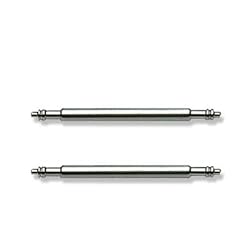 Spring Bar Pins Stainless Steel For Attaching Watch Bands To Watches Ladies Length 6 MM Thickness 1.5 MM Set of 2