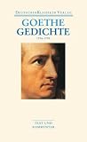 Produkt-Bild: Gedichte 1756-1799 (Deutscher Klassiker Verlag im Taschenbuch)