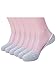 Mens Casual 6 Pairs Low Cut Loafer No Show Socks Hidden Boat Liners Non Slip Heel