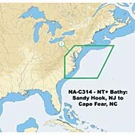 NA-C314 Furuno FP Format RSndy Hook Cape Fear Bathy by 