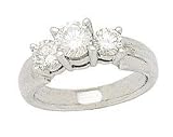 1.00 ct. Three-Stone Anniversary Ring