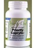 Priority One Vitamins - Priority Caprylic 100 caps [Health and Beauty]