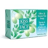 Kiss My Face - Olive & Green Tea Soap, 1 bar