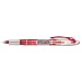 Liquid Flair Marker Pen, Translucent Brl, Red Ink, Med Pt, 1.0 mm