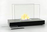 Designer Glaskamin, Tischfeuer, Tischkamin f. Bioethanol o. Spiritus NEU