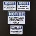 Material Safety Data Sheets Available Upon Request, Notice Series Signs & Labels,