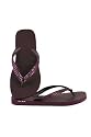 Havaianas by Lori Jack "Top" Swarovski Crystal Flip Flops (39/40, Eggplant/Amethyst)