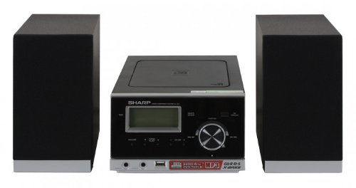 Sharp XLUH1H Kompaktananlage (USB 2.0) schwarz Sharp XLUH1H Kompaktananlage (USB 2.0) schwarz