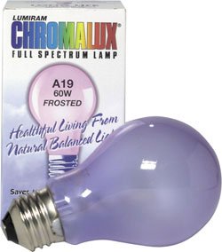 Light Bulb Frosted Full Spectrum (60 Watt) 1 Count