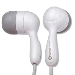 JBuds Hi-Fi Noise-Reducing Ear Buds (White)