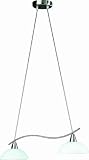 Massive Glaspendel Modern 2-flammig 400841710