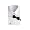 Tuxedo Dress Shirt w/ Bow Tie Pintuck Fold Down Collar Convertible Front and Cuff, Small
