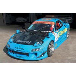 Aoshima #13 Mazda RX-7 RE Amemiya GReddy 2005 Ver 1/24 Scale Model Kit