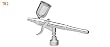 IWATA Revolution HP-TR2 0.5mm AIRBRUSH-SPRAY GUN w/HOSE