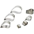 Ateco 7 Piece Plain Comma Cutter Set