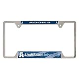 Utah State Aggies Official Logo Metal License Plate Frame