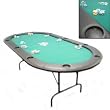 84 inch Texas Holdem Poker Table with Folding legs