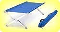 EARTH KIDS MILITARY-STYLE COT w/ Heavy-Duty Aluminum Tubing -- Extra STRONG -- Extra COMFORTABLE Body Contour Fabric -- EASY to set up in only Minutes -- FAST Ships in 1-2 days