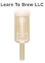 3 Piece Plastic Airlock (Sold in sets of 3)
