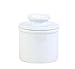 Butter Bell - The Original Butter Bell Crock by L. Tremain, a Countertop French Ceramic Butter Dish Keeper for Spreadable Butter, French Ceramic Butter Dish Keeper, Specialty - Classic White