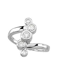 Ann Harrington Jewelry 14k White Gold 1/2 Ct Tw Diamond Right Hand Ring