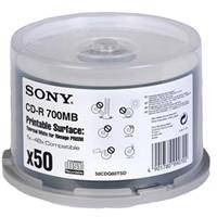 Childrens Toyshop  Electronics : Sony 80min/700MB Thermo printable CD-R spindle 50pk