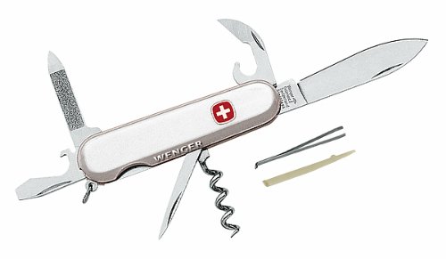 Wenger 1070916 Classic 07 Couteau d'officier suisse Blanc