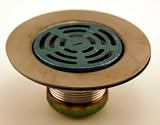 3 1/2 Flat Top Strainer X 1 1/2 Nut