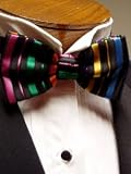 Tuxedo Tie - Bling Satin Bowties Pre-tied