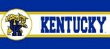 Kentucky Wildcats NCAA Licensed 7 H x 15' L Wall Border
