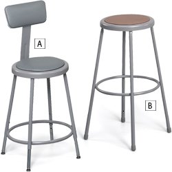 Economical Shop Stools (Letter B)