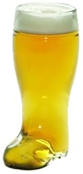 Stolzle Bierstiefel Half Liter Glass Beer Boot