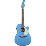 Fender Sonoran SCE Dreadnought Cutaway Acoustic-Electric Guitar - Lake Placid Blue