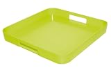 Zak Designs - 0204-0275 - Plateau Gallery - Carré - 33 X 33 cm - Mélamine - Vert