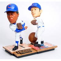 Chicago Cubs Jenkins & Prior Then & Now Forever Collectibles Bobble Head