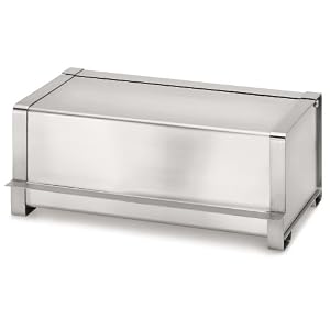 Bread Box (Stainless Steel) (6H x 14W x 9D) by 