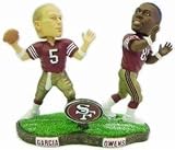 San Francisco 49ers Garcia & Owens Forever Collectibles Bobble Mates