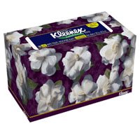 Kleenex Facial Tissues With Lotion - 180 ea / Pack, 24 Packs