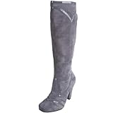: Hush Puppies Women's Hattie M Worry-Free Suede Knee High Boot ...
