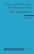 M�rchenanalysen: (Texte und Materialien f�r den Unterricht)